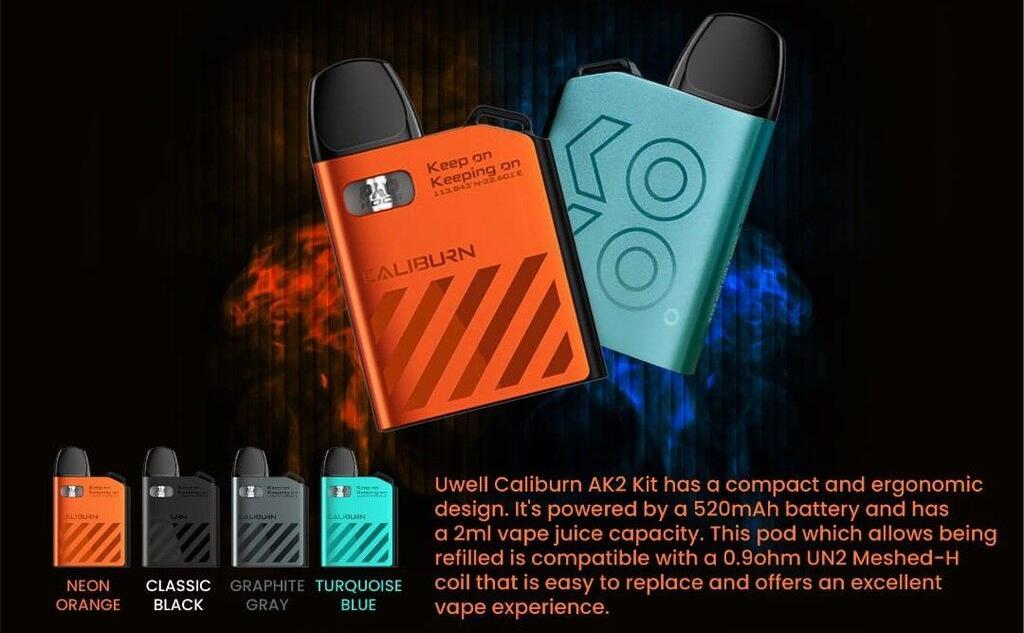 UWELL Caliburn AK2 Pod Kit Is Legit- Here’s How!