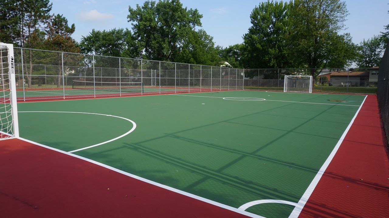 ZSFloor Tech Futsal Court Solution for Commercial and Event Courts